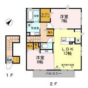 BRYANT PARK Aの間取り画像