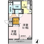 シエルの間取り画像