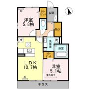 Glanz YUIの間取り画像