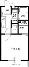 オークス夏見台の間取り画像