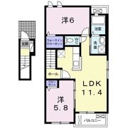 ミオリィⅠの間取り画像