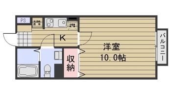 Casa Y．M．K B棟の間取り画像