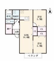 レトアカノンの間取り画像