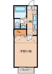 エストメルベーユ荒井壱番館の間取り画像