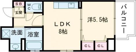 Istyle千田町の間取り画像
