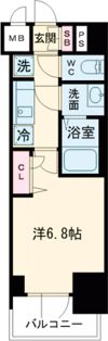 プレサンス名古屋幅下ファビュラスの間取り画像