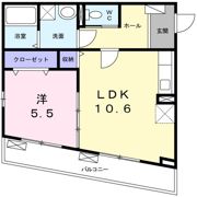 レインボーローズの間取り画像