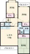 にゅーらいふ18の間取り画像