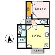 クァトロカーサⅡの間取り画像
