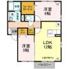 グランモア池田 Aの間取り画像