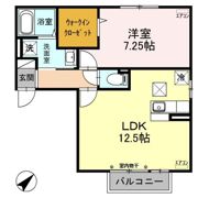 セントラルハイツ E/Fの間取り画像