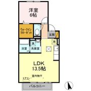 クレール津田沼の間取り画像