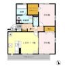 ウッディー半田山 Ⅱの間取り画像