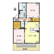 リビングタウン長谷 Dの間取り画像
