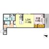 メゾンクレセントⅡ八田の間取り画像