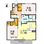 イルソーレ末広の間取り画像