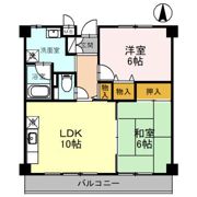 ヴィラ中谷の間取り画像