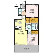 当麻寺MKコートⅢの間取り画像