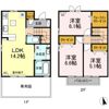 ガーデンコート B棟の間取り画像