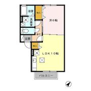 メルベーユ尾崎の間取り画像