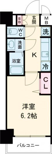 プレサンス千種駅前レイズの間取り画像