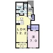 ビューテラス Ⅲの間取り画像