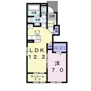 ビューテラス Ⅲの間取り画像