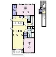 フォルシュ・ヴェーラⅡBの間取り画像