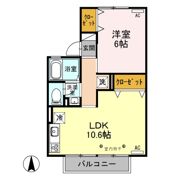 パールハウス Aの間取り画像