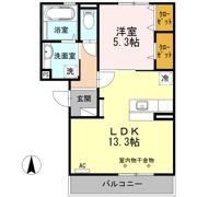ペルソワール高田の間取り画像