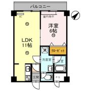 ジュネス堅田の間取り画像