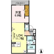 フレッチェ・ボスコ Ⅵ（6）の間取り画像