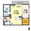 フレッチェ・ボスコ Ⅵ（6）の間取り画像