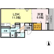 フレッチェ・ボスコ Ⅶ（7）の間取り画像