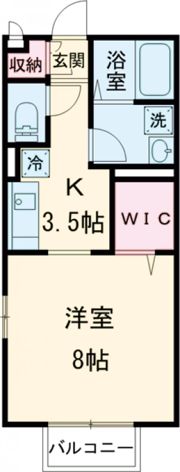 さくら館 C棟の間取り画像