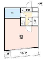 ハウザー金山の間取り画像