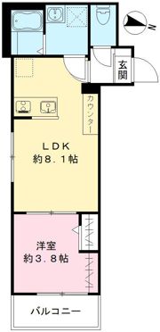 カサ デ ルーナ（Casa de luna）の間取り画像