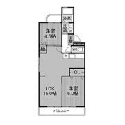 サンライフ六名の間取り画像