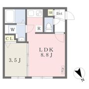 quador吹上SOUTHの間取り画像
