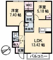 アメージングコートの間取り画像