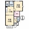 T．H．サルーテ B棟の間取り画像