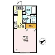 ルグラン篠田の間取り画像
