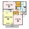 アトリオ A･Bの間取り画像