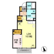 リベルテ Cの間取り画像