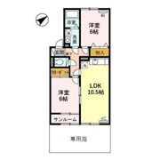 ボニータスの間取り画像