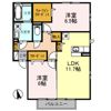 プランドール ソフィア A棟の間取り画像