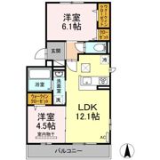 ラディッシュハウスの間取り画像