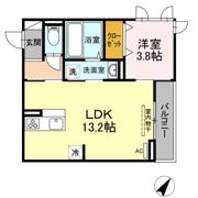 シャイン本町の間取り画像