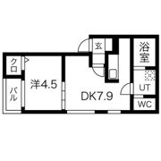 プランドール名駅北 (旧物件名:グレイス栄生)の間取り画像