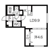 F・ASAHI S7W17の間取り画像